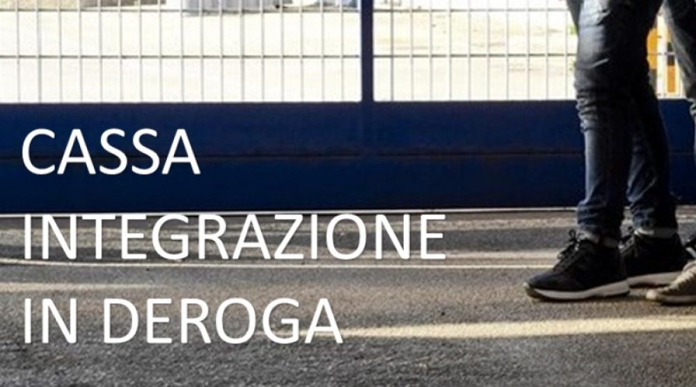 cassa integrazione in deroga